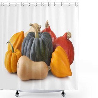 Personality  Squashes Shower Curtains