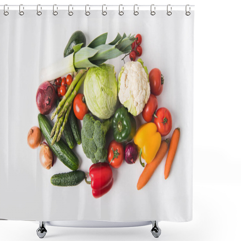 Personality  vegetables shower curtains