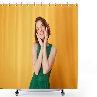 Personality  Smiling Shower Curtains