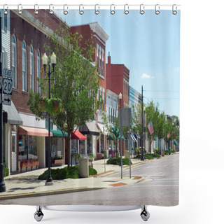 Personality  Small Town U.S.A. Shower Curtains