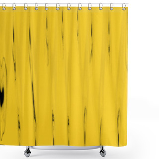Personality  Abstract   Digital Screen Glitch Effect Texture. Yellow And Black Shower Curtains