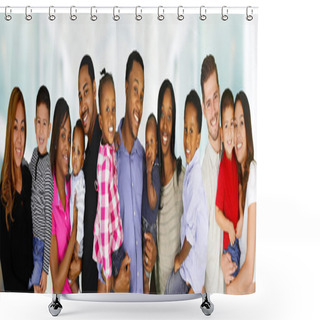 Personality  Families Shower Curtains