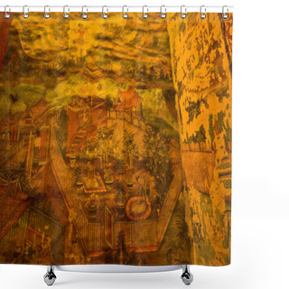Personality  Wat Phra Singh Shower Curtains