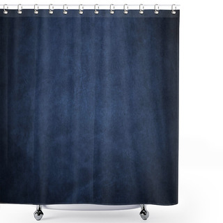 Personality  Beautiful Blue Background With Leather Texture With Blue Veins Of Blue Leather As Sample Of Blue Background From Natural Leather Or Sample Of Backgroundtexture Of Leather For Natural Background Shower Curtains