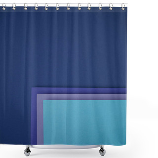 Personality  Bright Abstract Geometric Paper Background Shower Curtains