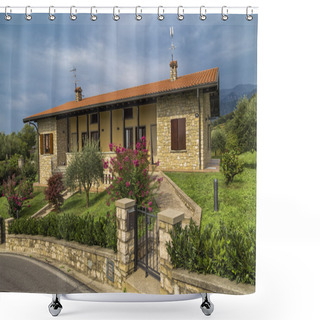 Personality  Traditional Cottage In Northern Italy Shower Curtains