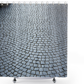 Personality  Pavement Shower Curtains