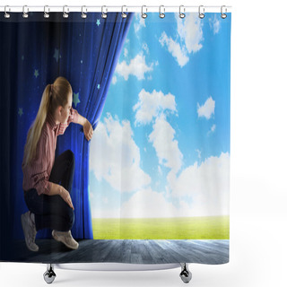 Personality  Another Reality Shower Curtains