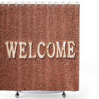 Personality  Welcome Shower Curtains
