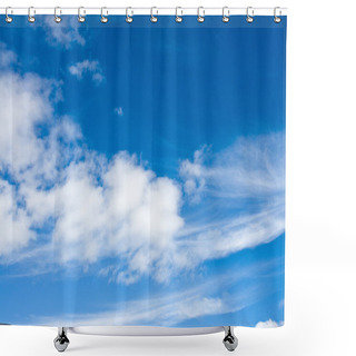 Personality  Cloud Background Shower Curtains