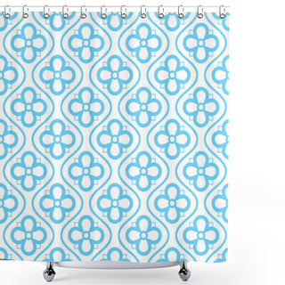 Personality  Seamless Ornamental Pattern Shower Curtains