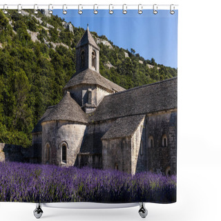 Personality  Abbey Of Senanque Shower Curtains