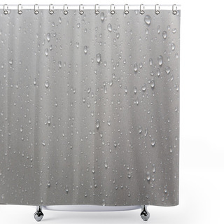 Personality  Rain Drops On Car Roof Shower Curtains