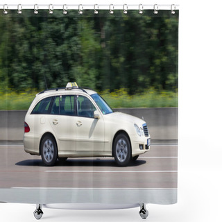 Personality  German Taxi Shower Curtains