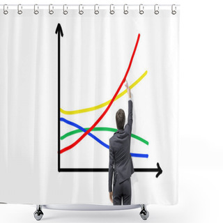 Personality  Ways Of Development Shower Curtains