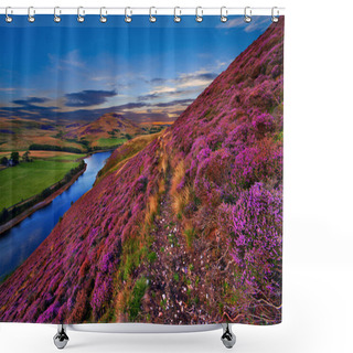 Personality  Beautiful Landscape Of Scottish Nature Shower Curtains