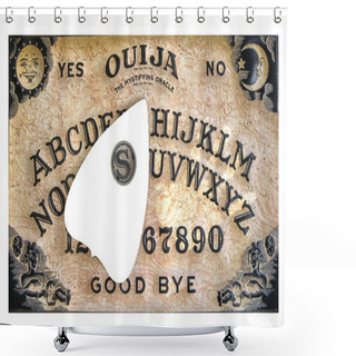 Personality  Ouija Board  Shower Curtains