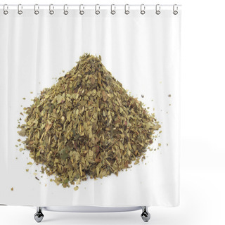 Personality  Dry Yerba Mate Leaves Shower Curtains
