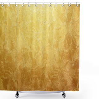 Personality  Gold Background Shower Curtains