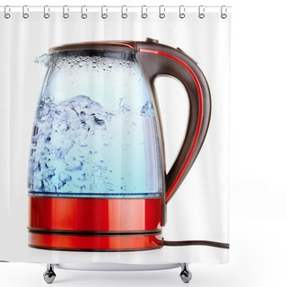 Personality  Electric Kettle Shower Curtains