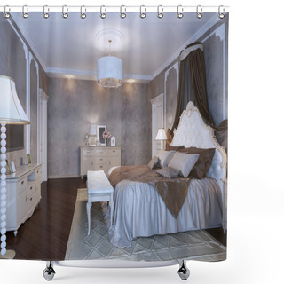 Personality  Bedchamber Classic Style Shower Curtains