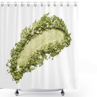 Personality  Green Eye Shadow Stroke Shower Curtains