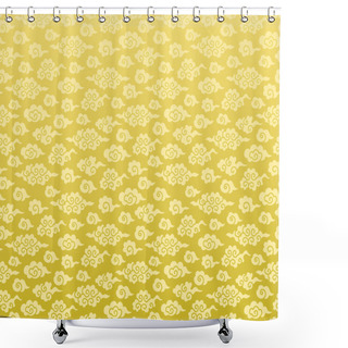 Personality  Chinese Cloud Seamless Background. Shower Curtains