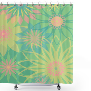Personality  Springtime Flowers Shower Curtains