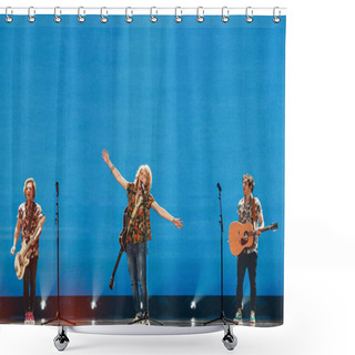 Personality  Manel Navarro From Spain Eurovision 2017 Shower Curtains