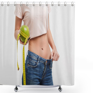 Personality  Diet Shower Curtains
