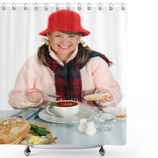 Personality  Winter Warmer Shower Curtains