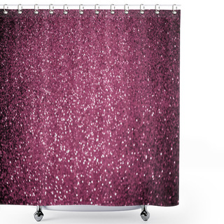 Personality  Abstract Background With Shiny Pink Glitter Decor Shower Curtains