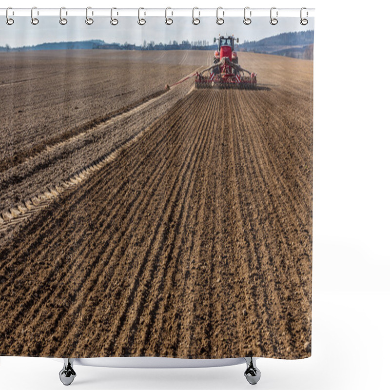 Personality  Spring field works shower curtains
