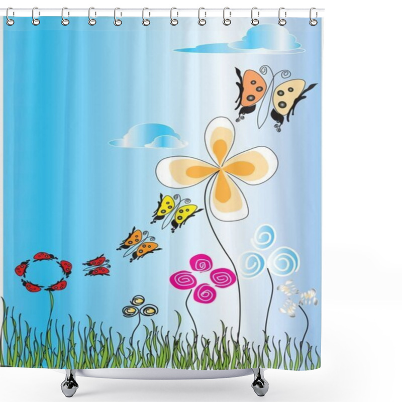 Personality  FANTASY ILLUSTRATION Shower Curtains