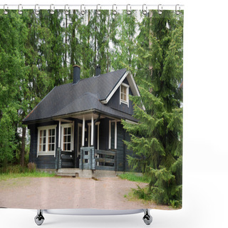 Personality  Finnish Cottage Shower Curtains