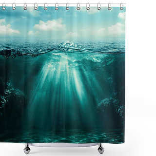 Personality  Abstract Environmental Backgrounds Shower Curtains