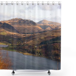 Personality  Hillside, Argyll And Bute, Scotland Shower Curtains