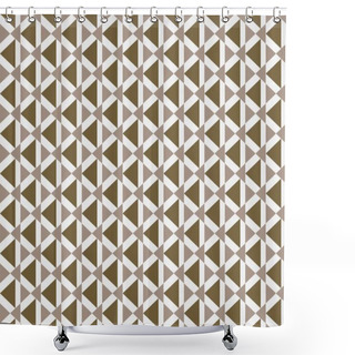 Personality  Modern Colorful Backdrop With Hexagonal Pattern Shower Curtains