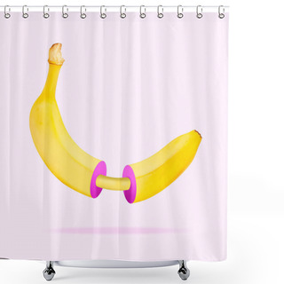 Personality  Modern Design. Contemporary Art Collage. Shower Curtains