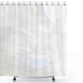 Personality  Abstract White Background From Natural Fabric, Bottom View Shower Curtains