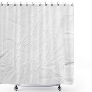 Personality  Crumpled Old Pale Grey Kraft Background Paper Texture Shower Curtains