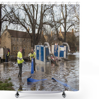 Personality  Yorkshire Flooding - England Shower Curtains