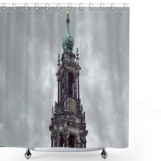 Personality  Bell Tower Shower Curtains