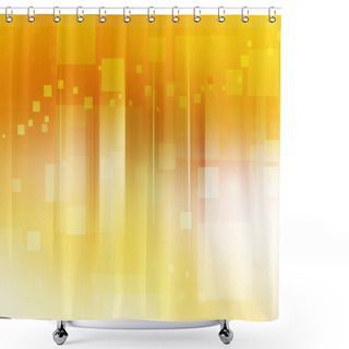 Personality  Abstract Bright Background In Yellow, Orange And Brown Tones Shower Curtains