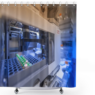 Personality  Biotechnology Laboratory Hardware Equipment Shower Curtains