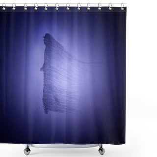 Personality  Disappearing In The Light Of Man Shower Curtains