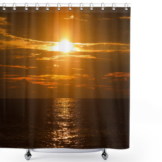 Personality  Ocean Sunset. Mirissa, Sri Lanka Shower Curtains