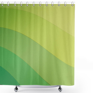 Personality  Pastel Green And Light Green Colored Background Shower Curtains
