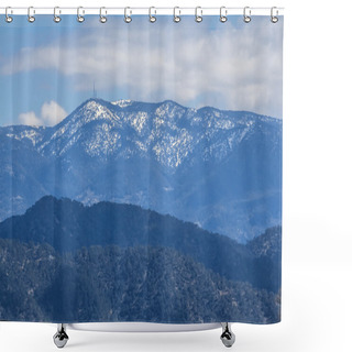 Personality  Olympus Mount, Cyprus Shower Curtains
