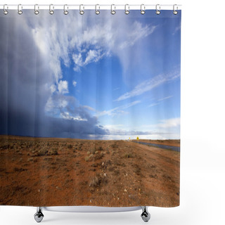 Personality  Outback Storm Shower Curtains